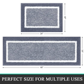 Pauwer microfiber rugs feel plush underfoot, adding comfort to daily routines.