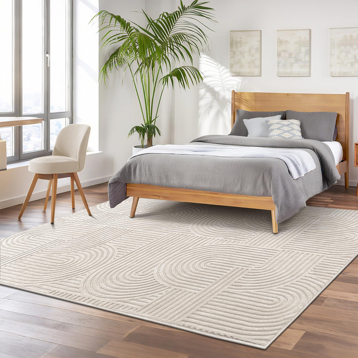 Pauwer entryway rug offers durability and easy cleaning for high-traffic areas.