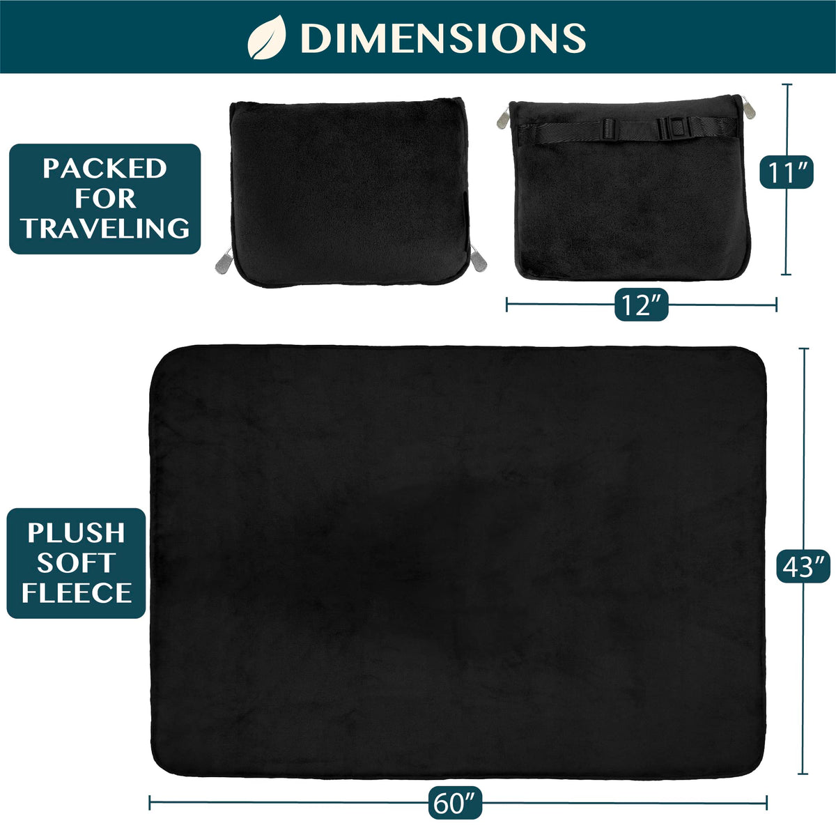 PAVILIA machine washable travel blanket becomes softer after washes.