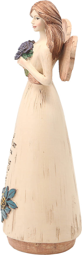 Pavilion Gift Company godmother gift idea ready-to-gift angel figurine in a printed box.