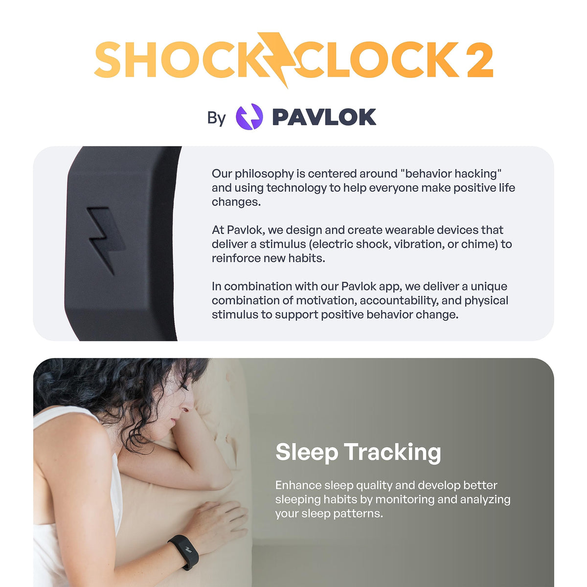Pavlok Shock Clock 2 puzzle-solving screen helps you start the day alert and focused.