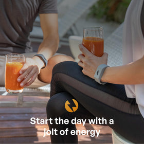 Pavlok Shock Clock 2 wake sequence with jumping jacks encourages morning movement.