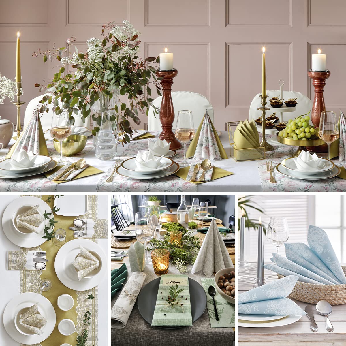 PAW Decor disposable napkins simplify cleanup after events and gatherings.