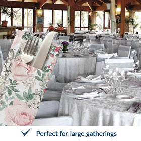 PAW Decor pocket design helps keep the dining area neat and sanitary.