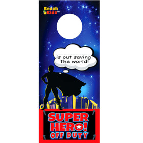 Paw Patrol Beach Kids door hanger included for party room decoration.