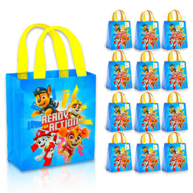 Paw Patrol party favor bags with front artwork, ideal for gifting