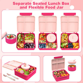 Pawtong kids lock buckle lunch box for easy opening.