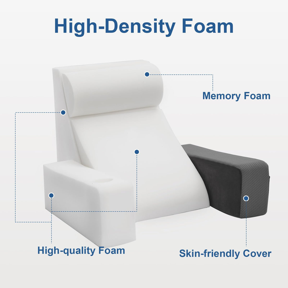 Paxato reading pillow used for TV watching enhances upright comfort during viewing