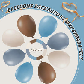 PAXILE 5-inch mixed-color balloons for delicate finishing accents.