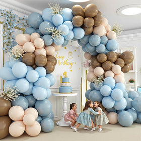 PAXILE bear-themed baby shower setup idea for charming photos and ambiance.