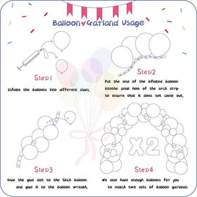 Paxile rainbow arch kit 10-inch balloons ideal for decorative accents