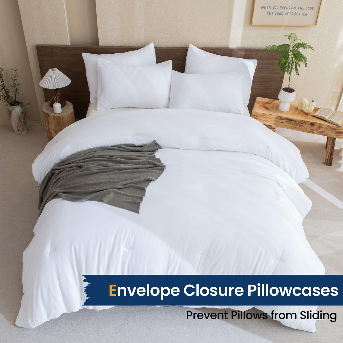 Paxrac Classic White bedroom ambience with boho styling