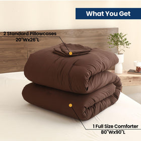 Paxrac Earthy Brown care instructions highlight machine wash for easy care.