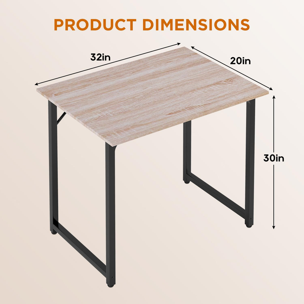 PayLessHere 32-Inch Desk in-room setup proves versatile for study or gaming