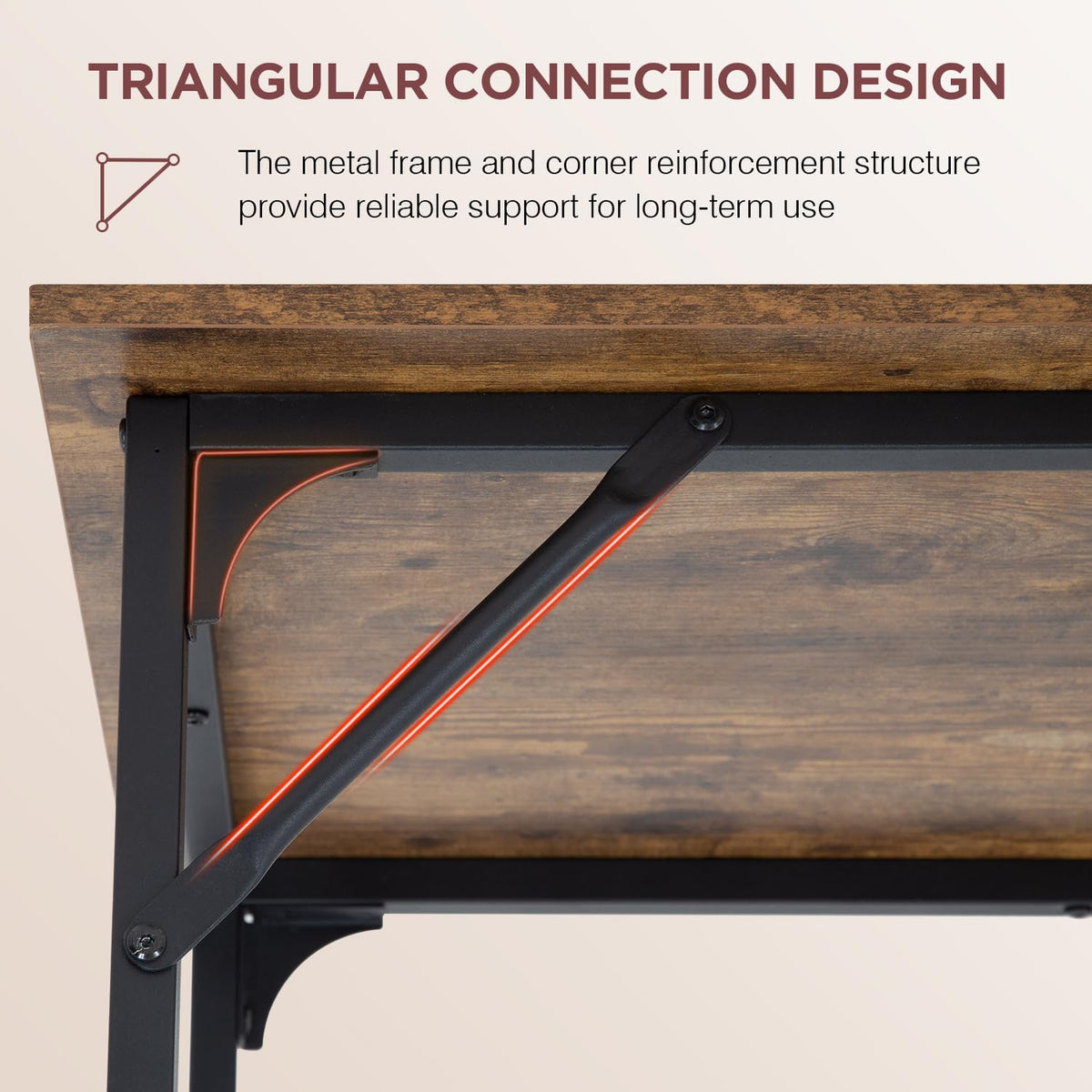 PayLessHere compact desk fits dorm rooms and small bedrooms.