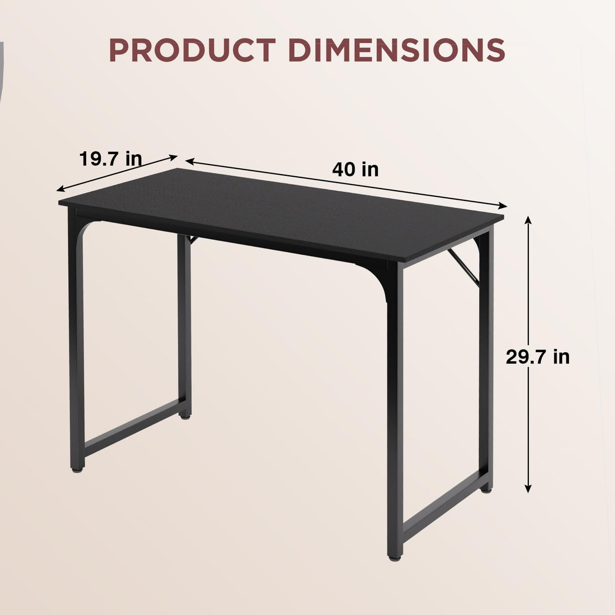 PayLessHere dorm or bedroom desk suited for studying, gaming, or writing tasks