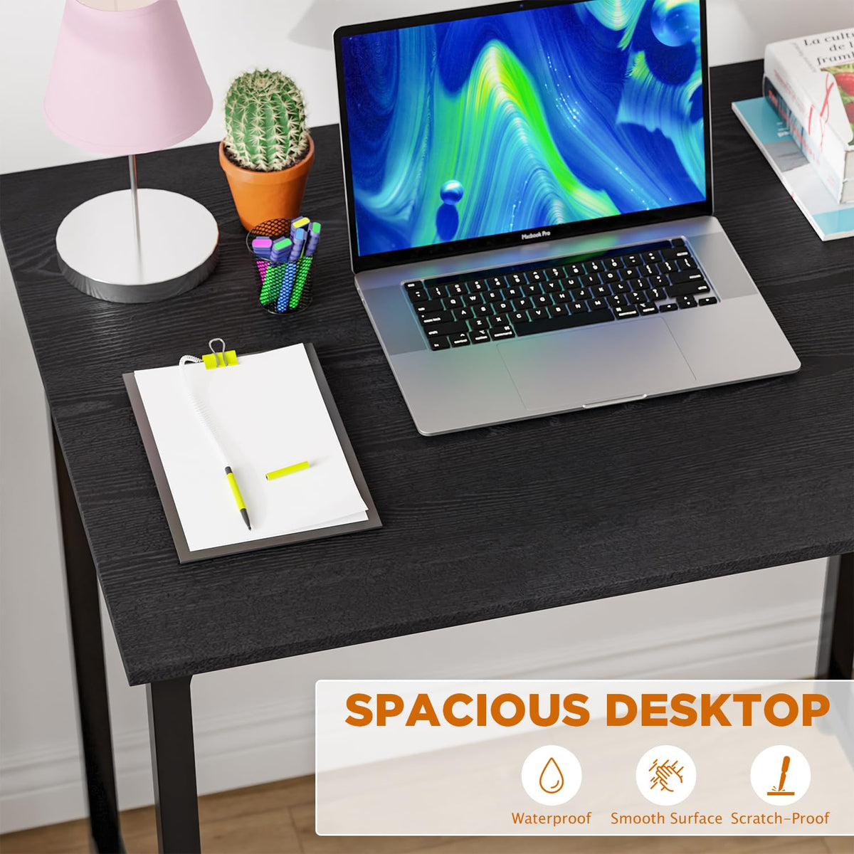 PayLessHere scratch-resistant desktop surface stays clean during study and work sessions.