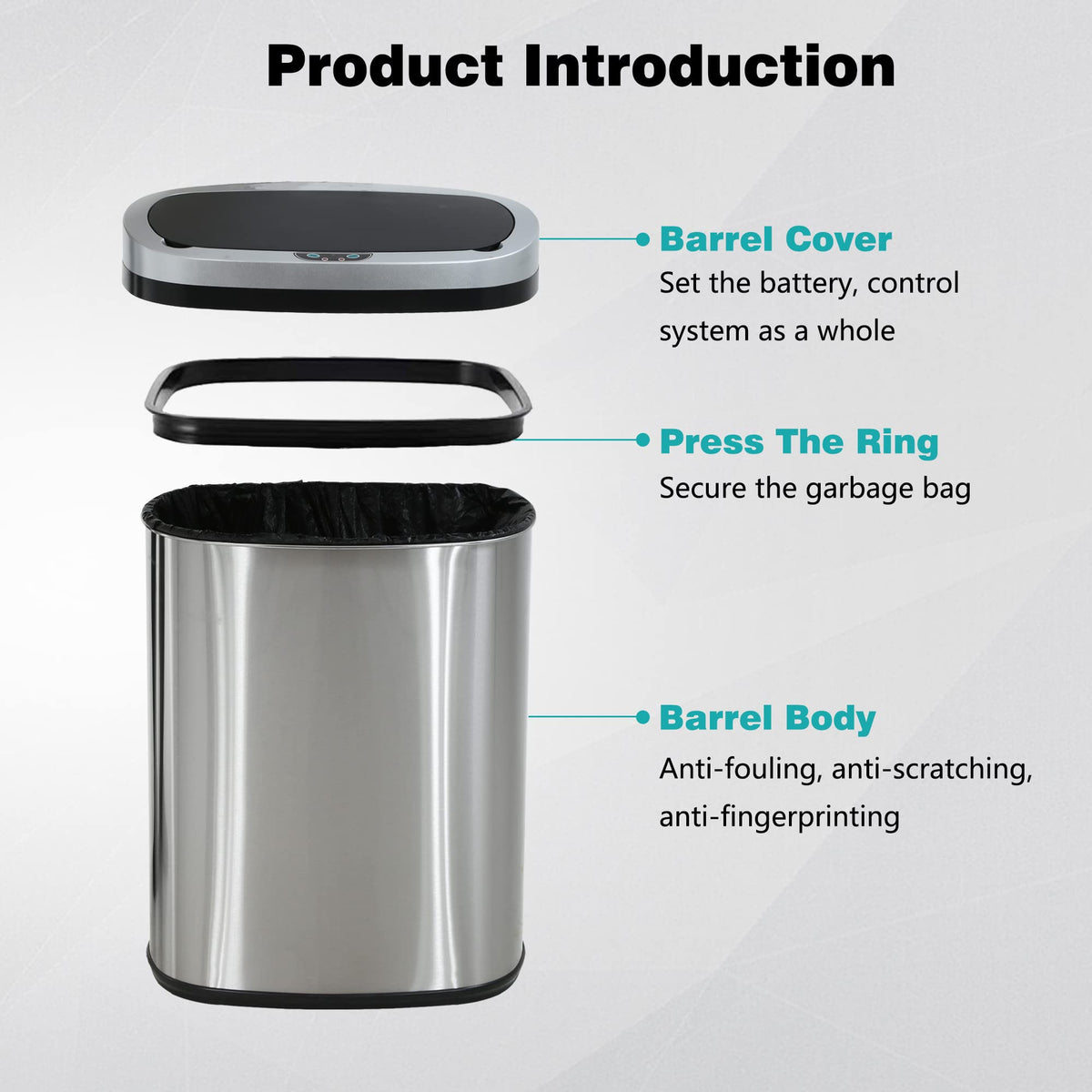 PayLessHere soft-close lid offers quiet, long-lasting operation.