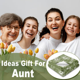 PAZISOL Aunt Blanket foldable for travel and on-the-go warmth.