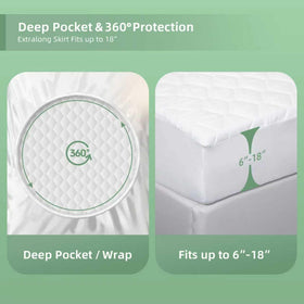 PDXM breathable soft fabric promotes airflow for a cooler, comfortable sleep