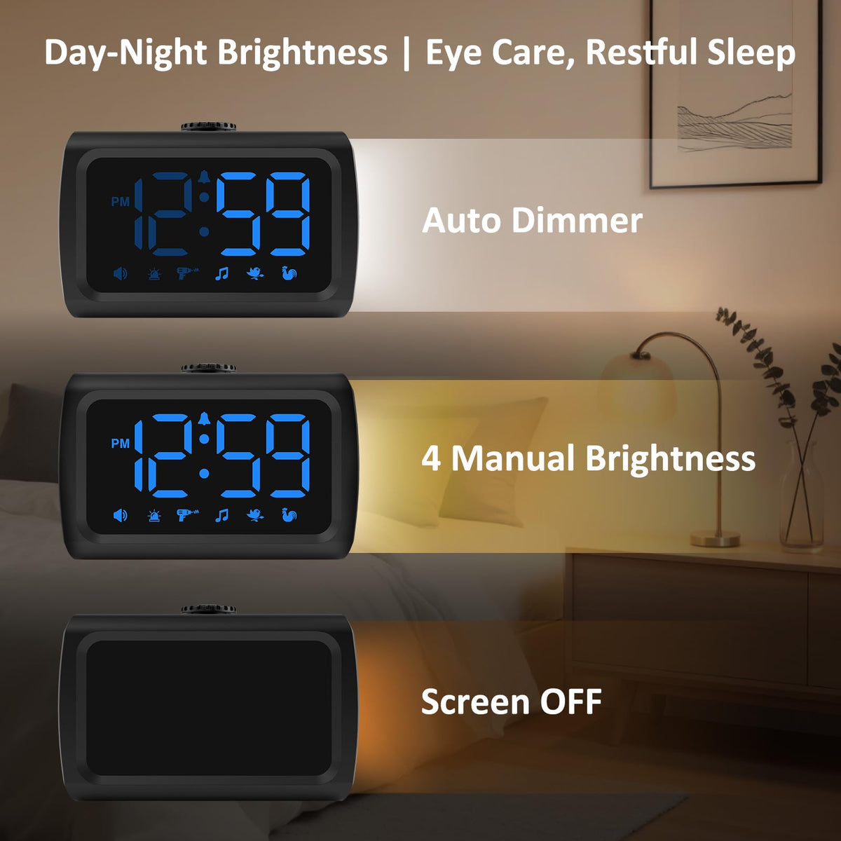 Peakeep battery backup keeps alarm active during power outages.