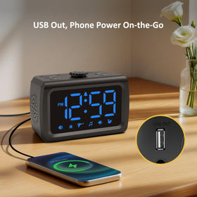 Peakeep snooze button image shows easy 5–30 minute flexibility.