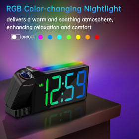 Peakeep alarm with adjustable volume helps heavy sleepers wake up.