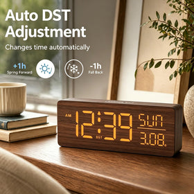 Peakeep auto DST function keeps time accurate through seasonal changes