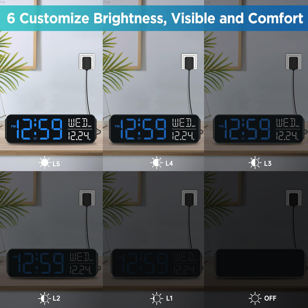 Peakeep auto DST time adjustment keeps clocks in sync automatically
