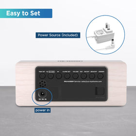 Peakeep battery backup alarm stays reliable during power outages.