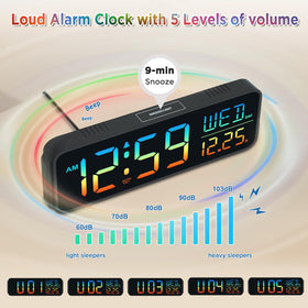 Peakeep clock with automatic DST for accurate timekeeping.