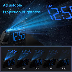 Peakeep large 5.5-inch display provides clear time from multiple angles.