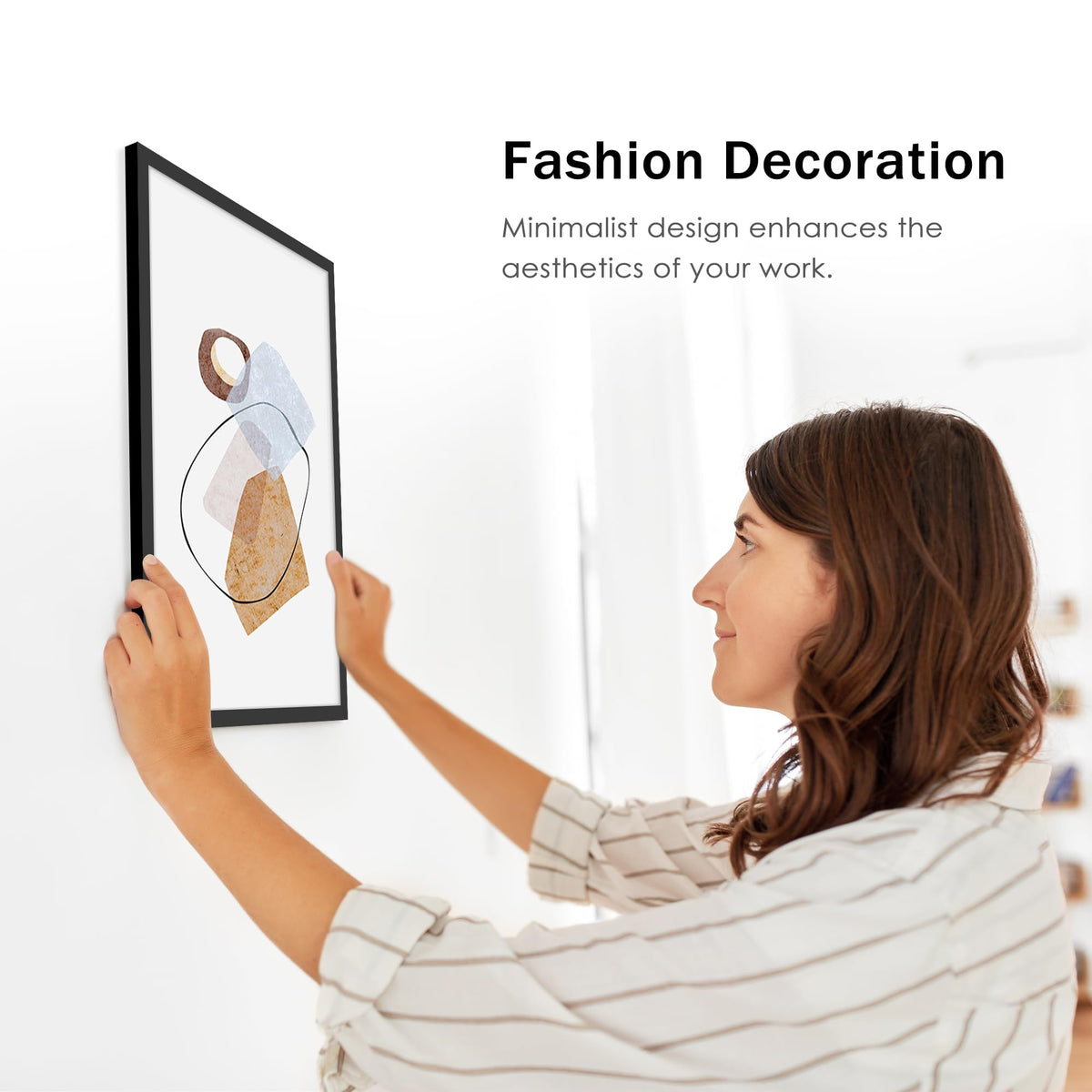 PEALSN 13x19 frame durable MDF back for sturdy support