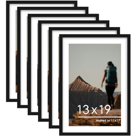 PEALSN 13x19 frame set in black for durable wall display