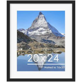 PEALSN 20x24 frame front view with mat, ideal for showcasing photos in a gallery wall.