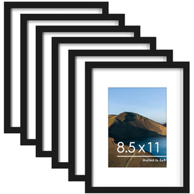 PEALSN 8.5x11 frame set on a wall creates a cohesive gallery.