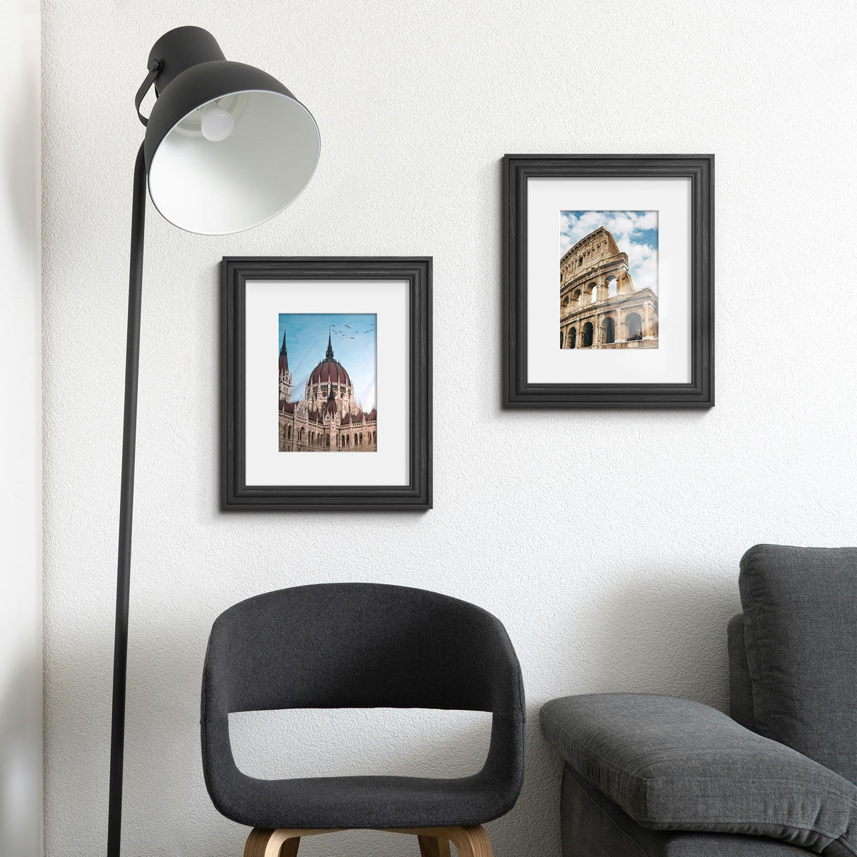 PEALSN 8x10 table-top display frame shows photos on desks