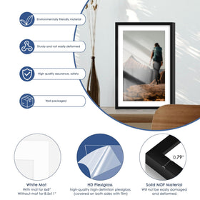PEALSN collage wall decor frames for cohesive gallery