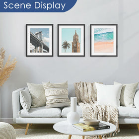PEALSN easy-open back with spring tabs simplifies photo swapping.