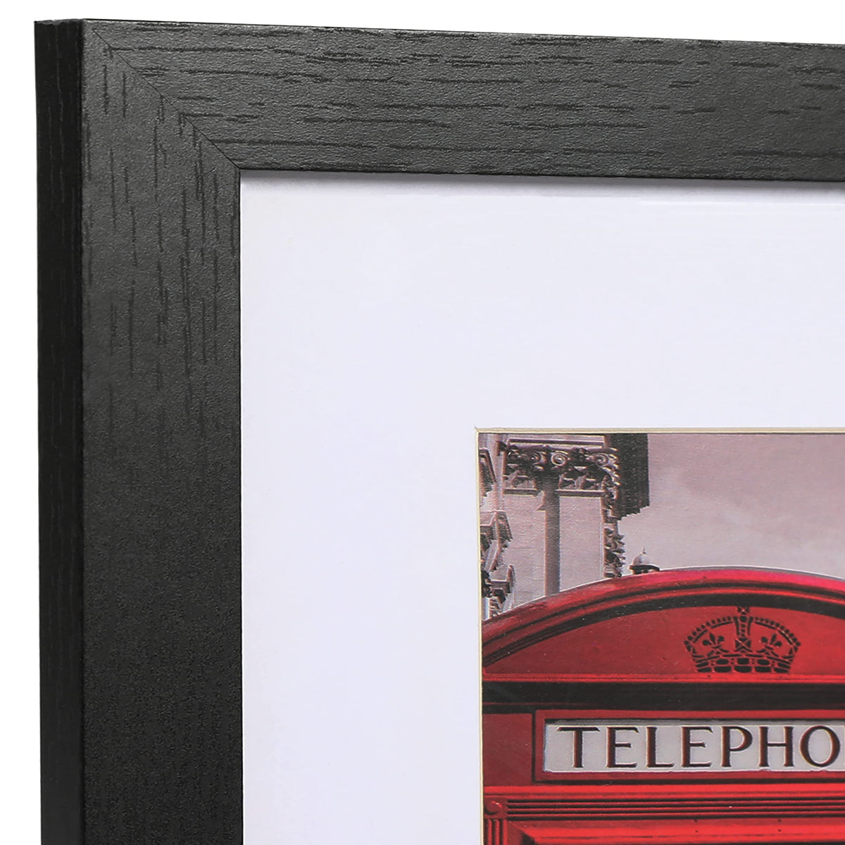 PEALSN gift-ready black woodgrain frame set for special occasions.