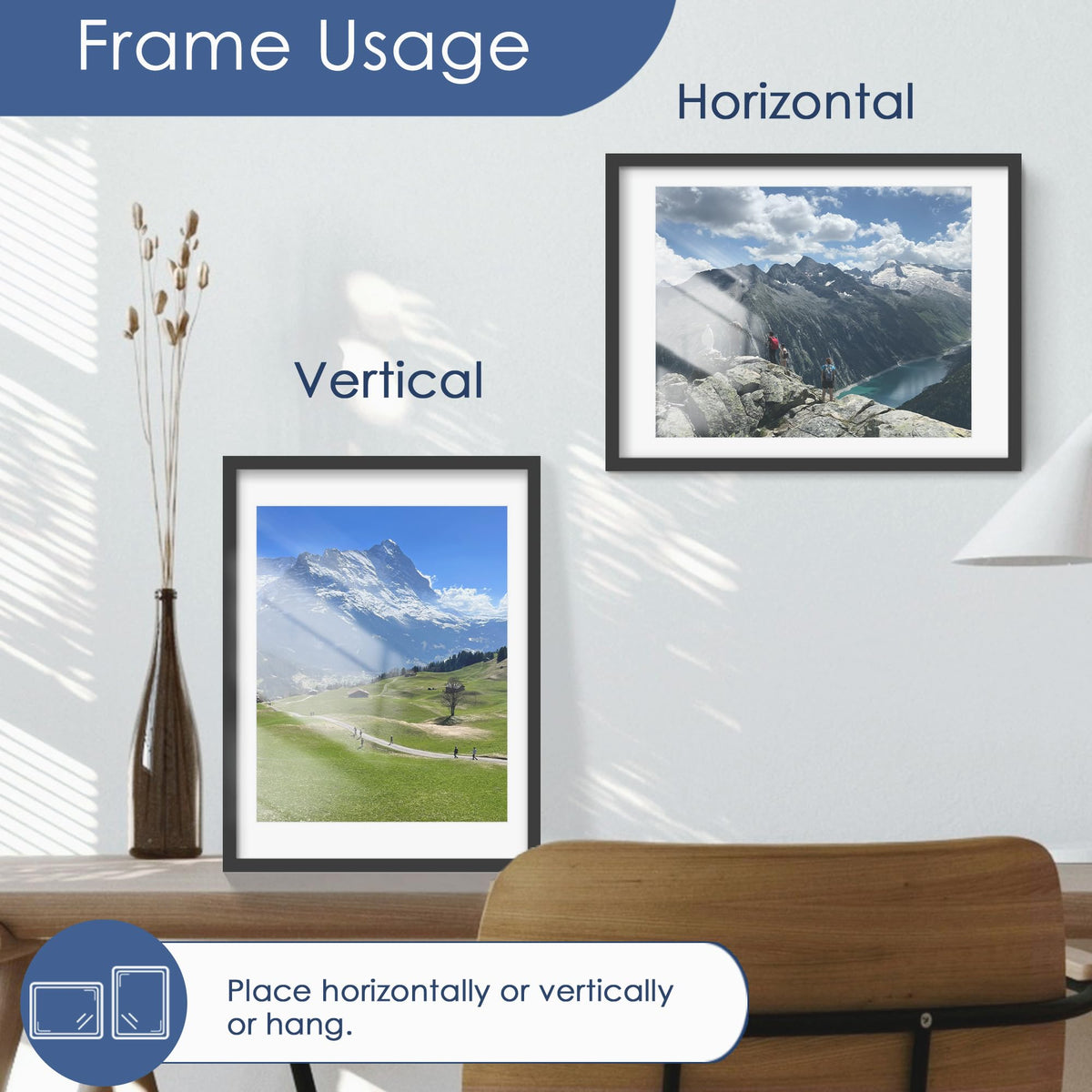 PEALSN gift-ready black frame set for stylish gifting