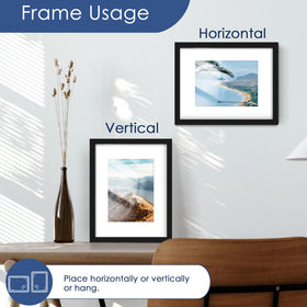 PEALSN wall-ready frames add timeless black elegance to décor.