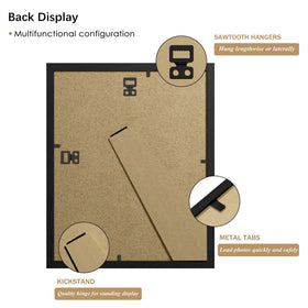 PEALSN slim black frame highlights photos with modern aesthetic.