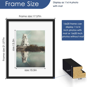 PEALSN wall-mount frames support horizontal and vertical gallery layouts.