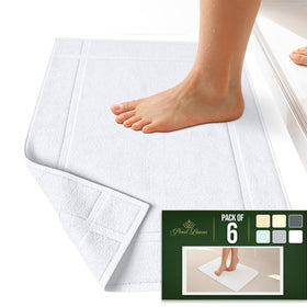 Pearl Linens OEKO-TEX certified bath mats safe for sensitive skin.