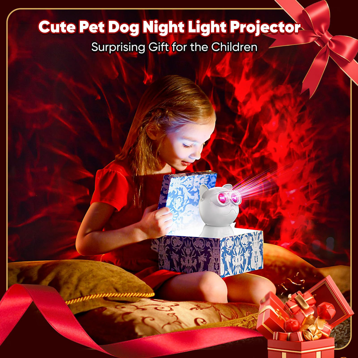 Pedica Galaxy Projector gift-pack highlights a trendy decor gift option.