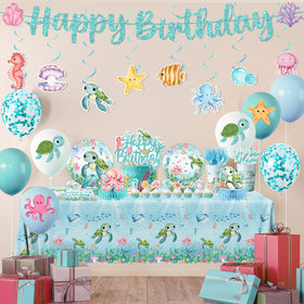 Peghoqu paper napkins undersea life for soft, durable wiping.