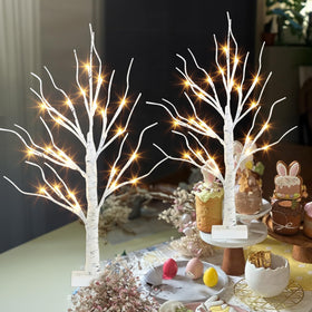 PEIDUO lighted tree shown without ornaments for customization