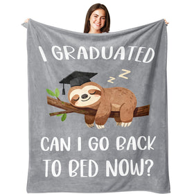 Peliny Chrid graduation throw soft-fleece-blanket delivers plush warmth for cozy evenings.