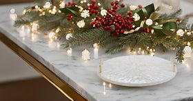 PEMAR tray used for jewelry and cosmetics display on vanity.